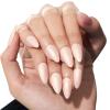 GLAMERMAID Press on Nails Medium Almond, Spring Handmade Shimmer White Pearl Gel Glue on Nail, Glossy Short Stiletto Reusable Pink Fake Nails Acrylic False Nails Manicure Kits for Women view 3