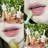 Alisesun 2Pcs Crystal Jelly Lip Oil Moisturizing Hydrating Lip Care Hydrating Lip Gloss Tinted Lip Balm, Long Lasting & Nourishing Lip Glow Oil, Non-sticky Fresh Texture view 2