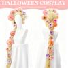 36 Pack Flower Hair Clips Rose Hair Accessories for Women Boho Bride Flower Claw Clip Side Hair Clip Hairpin Brooch Pin Headpiece for Girls Wedding view 3