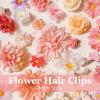 36 Pack Flower Hair Clips Rose Hair Accessories for Women Boho Bride Flower Claw Clip Side Hair Clip Hairpin Brooch Pin Headpiece for Girls Wedding view 4