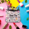 PWHAOO Friend Trip Makeup Bag Trip Survival Bag Cosmetic Bag Adventure Lover Gift Explore Gift (Trip B) view 3