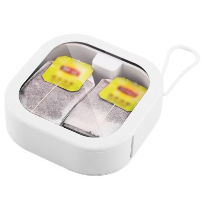Portable Hair Tie Organizer Cotton Swab Box Storage Box for Home Flat Dormitory Office