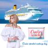 Silkfly 16 Pieces Cruise Survival Kit Novelty Cruise Cosmetic Bags Gift Travel Canvas Makeup Bag Zipper Organizer Pouch for Ocean Ship Lover Women Mom Vacation Friend Exchange Ideas(Colorful Base) view 3
