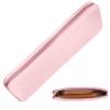 brush bubble large silicone makeup brush holder travel case- A storage & makeup bag organizer for brush sets & makeup tools to protect make up accessories & bag, Pink (9 * 3.15 * 1.2") view 1