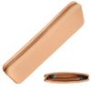 brush bubble large silicone makeup brush holder travel case- A storage & makeup bag organizer for brush sets & makeup tools to protect make up accessories & bag, Peach Tan (9 * 3.15 * 1.2") view 1
