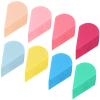 MAGICLULU 8 Pcs Makeup Wedge Foundation Sponge Wedges Sponges Wet & Dry Use Reusable Non latex Cosmetic Sponges for Face Curve Blending view 1