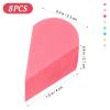 MAGICLULU 8 Pcs Makeup Wedge Foundation Sponge Wedges Sponges Wet & Dry Use Reusable Non latex Cosmetic Sponges for Face Curve Blending view 3