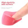 MAGICLULU 8 Pcs Makeup Wedge Foundation Sponge Wedges Sponges Wet & Dry Use Reusable Non latex Cosmetic Sponges for Face Curve Blending view 4
