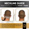 Fade Guide X and Neckline Shaving Template | Curved Silicone Band | Great for Creating Fade Guidelines and for DIY Haircuts | Fade Guide for Hair Clippers view 4