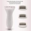 GIENEX Electric Callus Remover, Rechargeable Electronic Feet File Hard Skin Remover Waterproof Pedicure Tool for Cracked Heels and Dead Skin view 3