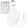 G.Liane Crystal Hair Eraser,Physical Glass Hair Removal,Reusable Painless Nano Hair Remover Stone,Epilator for Women and Men,Soft Silky Skin(White) view 1