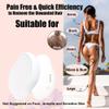 G.Liane Crystal Hair Eraser,Physical Glass Hair Removal,Reusable Painless Nano Hair Remover Stone,Epilator for Women and Men,Soft Silky Skin(White) view 3
