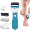 GIENEX Electric Callus Remover for Feet, Rechargeable Pedicure Kit Foot File Professional Pedicure Tools for Cracked Heels Callus and Dead Skin, with 2 Roller Heads view 3