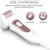 GIENEX Electric Callus Remover Foot File, Rechargeable Pedicure Tools for Dry Hard Cracked Dead Skin on Your Heels & Feet view 4