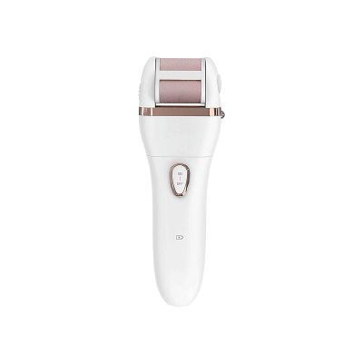 GIENEX Foot Scrubber Electric Callus Remover Rechargeable Foot File Hard Skin Remover Pedicure Tools Electronic Callus kit for Cracked Heels and Dead Skin with 3 Roller Heads