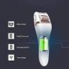 GIENEX Foot Scrubber Electric Callus Remover Rechargeable Foot File Hard Skin Remover Pedicure Tools Electronic Callus kit for Cracked Heels and Dead Skin with 3 Roller Heads view 4