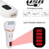 GIENEX Callus Remover with LED Display Cordless Rechargeable Electric Feet Callus Pedicure Tools Waterproof Callous for Dead Skin view 3