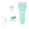 GIENEX Feet Callus Remover Electric Foot File Dead Skin Pedicure Tool Electronic Wet & Dry Vacuum Scrubber with 2 Coarse Roller Heads Heel Care Rechargeable Remover. view 1