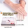 Rosvola Nail Art Display, Nail Storage Organizer Box, Empty Nail Tips Storage Box with cover Fake Nail Display Case for Nail Salon Home Use (White) view 4