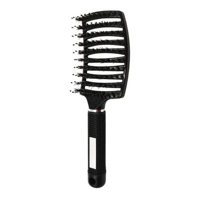 Men's Oily Hair Comb Massage Comb Big Bend Comb Beauty Curly Hair Styling Comb Shun Hair Arc Nine Ribs Comb