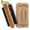 Wooden Cleaning Finger Nail Brush & Pumice Stone Foot File view 2