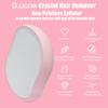 G.Liane Crystal Hair Eraser,Physical Glass Hair Removal,Reusable Nano Hair Remover Stone,Epilator for Women and Men,Soft Silky Skin (Pink) view 2
