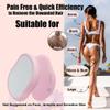 G.Liane Crystal Hair Eraser,Physical Glass Hair Removal,Reusable Nano Hair Remover Stone,Epilator for Women and Men,Soft Silky Skin (Pink) view 3