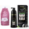Bundle Sales Of Black Hair Dye Shampoo And Hair Color Treatment Mask view 1