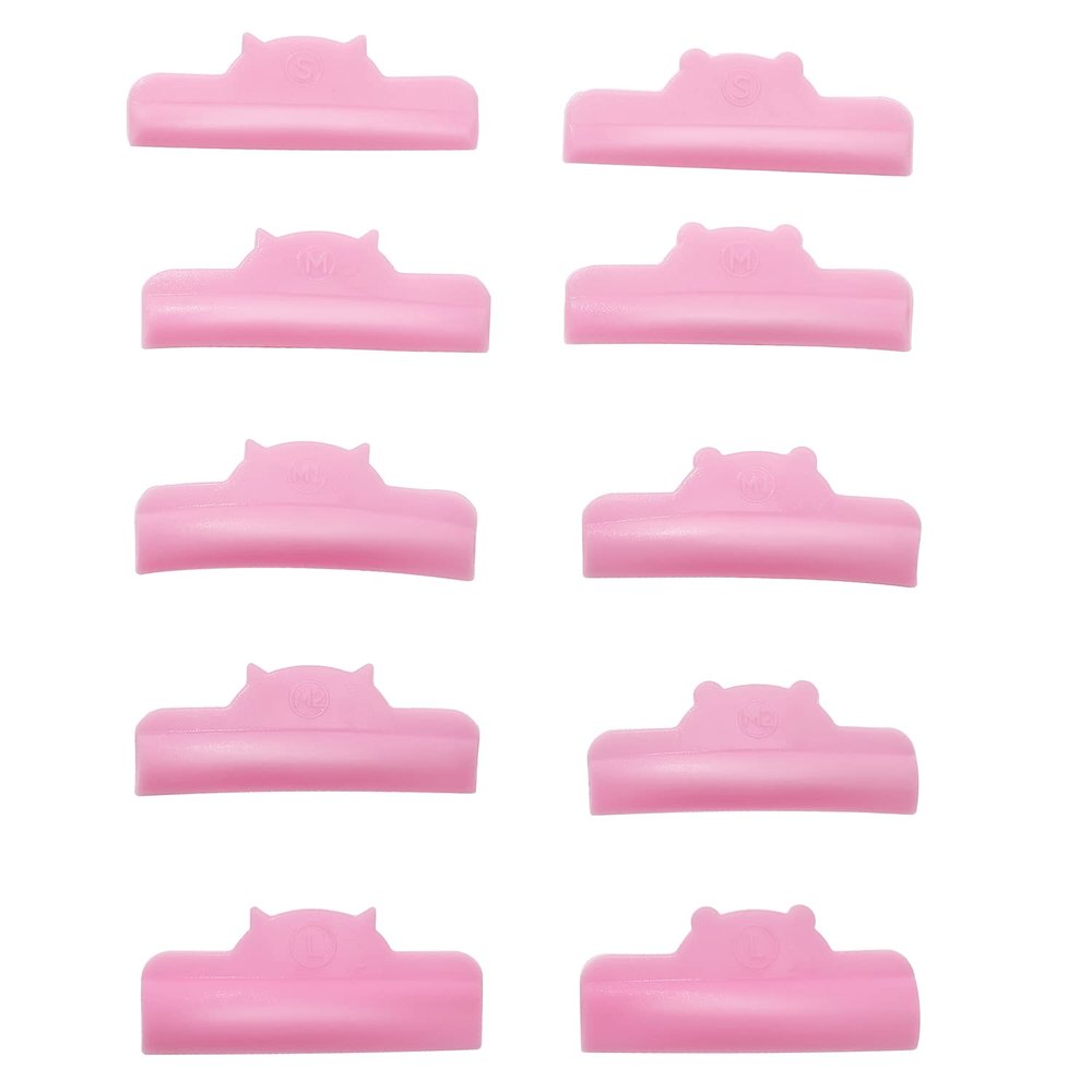 Lash Lift Pad Glue Free On Eyelids Pink Eyelash Lifting Shields Frosted Perm Rod Mega U Curl Shield Lifts Lashes Like Eyelash Extension Lami Lamination Guards Self-sticky Perming Pads Ultra Soft