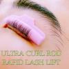 Lash Lift Pad Glue Free On Eyelids Pink Eyelash Lifting Shields Frosted Perm Rod Mega U Curl Shield Lifts Lashes Like Eyelash Extension Lami Lamination Guards Self-sticky Perming Pads Ultra Soft view 4