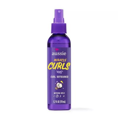 Aussie Miracle Curls 2nd day Curl Activator Coconut & Jojoba Oil 8.5 fl oz (Pack of 2)