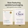 SiO Beauty ChestLift - Wrinkle-Smoothing, Medical-Grade Silicone Patches for Chest Fine Lines - Reusable Up to 10x - Cruelty-Free & Environmentally-Friendly Hydrating Beauty Patches - 1 Patch view 2