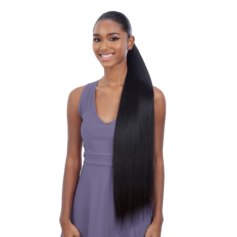 Milky Way Organique Pony Pro Easy Wrap Around Ponytail Yaky Straight 32" (OT27)