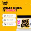 The Doux Curl Cream for Curly Hair with Honey, Aloe & Keratin  Curl Defining Custard for Frizz Control, Moisture & Shine Bee Girl Honey Custard for Natural Hair view 4