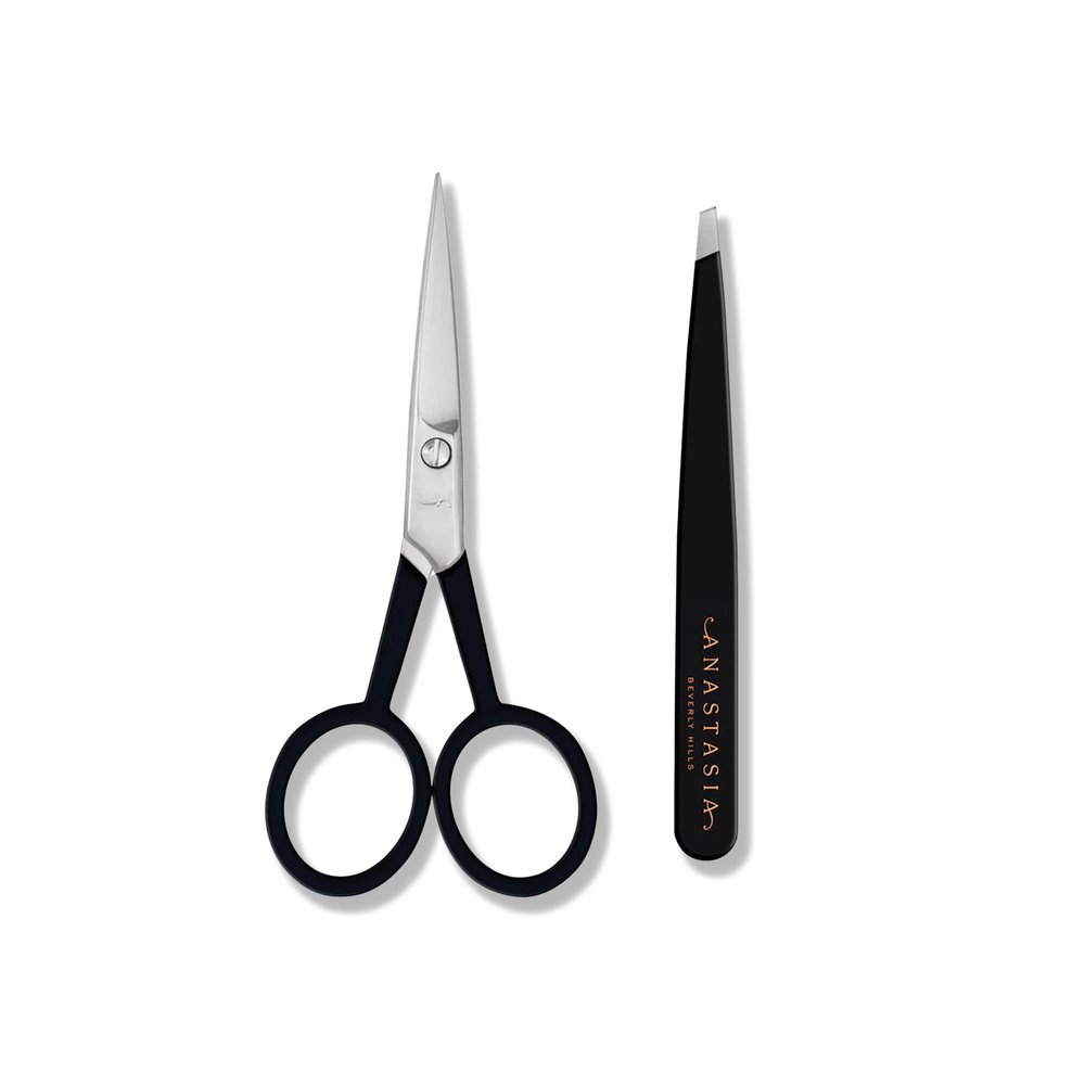 Anastasia Beverly Hills - Brow Tool Bundle (Precision Tweezers + Scissors)