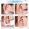 Ear Piercing Gun Kit - Judero 72Pcs Disposable Ear Piercing Kit Including 24Pcs Self Ear Piercing Gun with 24Pcs Built-in Earrings Stud and 24Pcs Clean Tools for Ear Cartilage Piercing Kit view 3