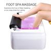 SADRIM Feet Soaking Tub,Foot Soak Tub,Pedicure Foot Spa,deep Foot Bath Spa with Massage Surfing,Acrylic Pedicure Sink,Foot Spa,Foot Tub for Soaking Feet,Integrated Molding,with 7 Colorful Lights view 2