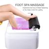 SADRIM Feet Soaking Tub,Pedicure Foot Spa,Foot Soak Tub,deep Foot Bath Spa with Massage Surfing,Acrylic Pedicure Sink,Foot Spa,Foot Tub for Soaking Feet,Integrated Molding,with 7 Colorful Lights view 2