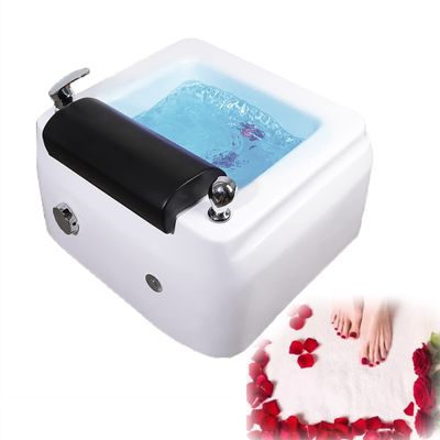SADRIM Foot Massager Spa,Acrylic Pedicure Sink,Pedicure Foot Spa,Feet Soaking Tub,Foot Soak Tub,deep Foot Bath Spa with Massage Surfing,Foot Spa,Foot Tub for Soaking Feet,with 7 Colorful Lights