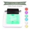 SADRIM Foot Massager Spa,Acrylic Pedicure Sink,Pedicure Foot Spa,Feet Soaking Tub,Foot Soak Tub,deep Foot Bath Spa with Massage Surfing,Foot Spa,Foot Tub for Soaking Feet,with 7 Colorful Lights view 2