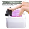 SADRIM Foot Massager Spa,Acrylic Pedicure Sink,Pedicure Foot Spa,Feet Soaking Tub,Foot Soak Tub,deep Foot Bath Spa with Massage Surfing,Foot Spa,Foot Tub for Soaking Feet,with 7 Colorful Lights view 3