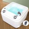 SRDCAIM Foot Massager Spa,Pedicure Foot Spa,Foot Bath with 7 Colorful Lights,Acrylic Pedicure Sink,Feet Soaking Tub,Foot Spa with Massage and Jets,Portable Foot Bath with 360 Mobile Casters view 2
