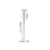 uxcell 30pcs Nail Drill Bits Set 1/9" Shank Diamond Sand Grinding Head Nail File Bit for Removing Acrylic Gel Nails Cuticle view 2