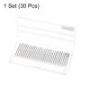 uxcell 30pcs Nail Drill Bits Set 1/9" Shank Diamond Sand Grinding Head Nail File Bit for Removing Acrylic Gel Nails Cuticle view 4
