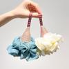 Set of 6-Ice Cream Styling Loofah Bath Sponge 60g/PieceSoft Exfoliating Shower Lufa for Silky Skin - Long-Handle Mesh Body Poufs- Women and Mens Luffas - Loufa Sponges- Full Cleanse & Lather view 2