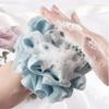 Set of 3-Ice Cream Styling Loofah Bath Sponge 60g/PieceSoft Exfoliating Shower Lufa for Silky Skin - Long-Handle Mesh Body Poufs- Women and Mens Luffas - Loufa Sponges- Full Cleanse & Lather view 3