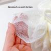 Set of 3-Ice Cream Styling Loofah Bath Sponge 60g/PieceSoft Exfoliating Shower Lufa for Silky Skin - Long-Handle Mesh Body Poufs- Women and Mens Luffas - Loufa Sponges- Full Cleanse & Lather view 4