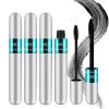 4 Pack VIBELY Mascara 5x Longer Washable, 2 in 1 4D Silk Fiber Lash Mascara, Natural Lengthening and Thickening, No Clumping, Long-lasting view 1