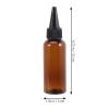 ULTECHNOVO 10pcs Plastic Refillable Applicator Bottles for Hair Dye Oil and Liquid Soap Squeeze Bottle Pointed Tip for Easy Application and Precise Dispensing view 2