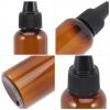 ULTECHNOVO 10pcs Plastic Refillable Applicator Bottles for Hair Dye Oil and Liquid Soap Squeeze Bottle Pointed Tip for Easy Application and Precise Dispensing view 3